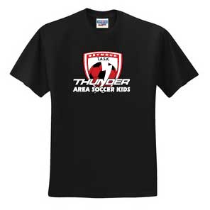 TASK 50/50 Tee-PC55-Red or Black - Messner Athletics