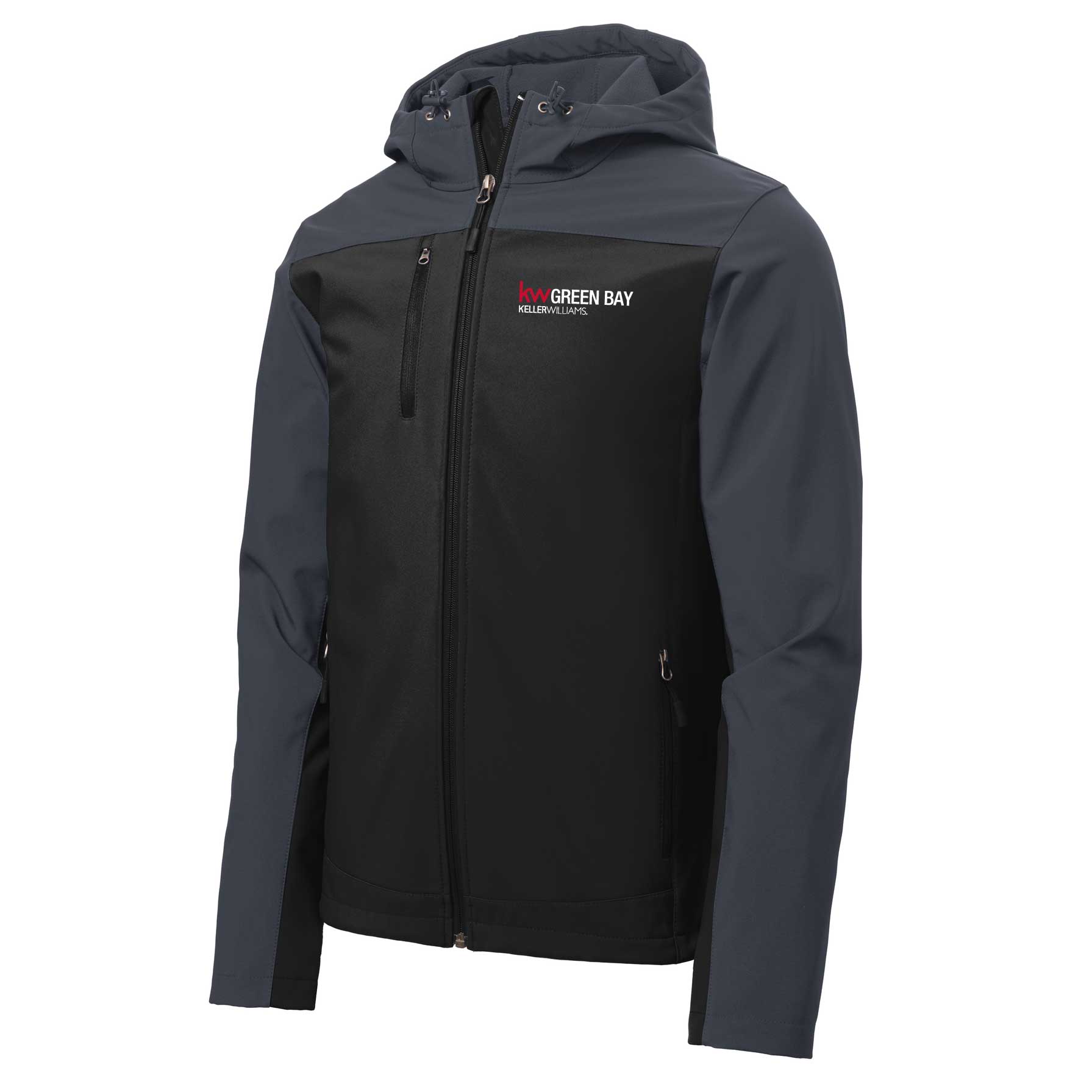 Men's Hooded Soft Shell Jacket KWGB - Messner Athletics